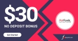 Hotforex 30 USD Forex No Deposit trading Bonus