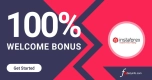 100% Forex Welcome Deposit Bonus by Instaforex