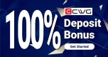 Get Incredible 100% Forex Welcome Deposit Bonus on CWG Marke