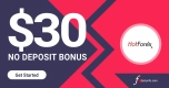30 USD Free No Deposit Bonus from HotForex