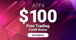 Forex ATFX $100 Free Trading Bonus