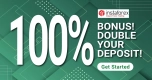 InstaForex 100% New Forex Deposit Bonus