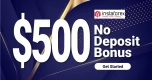 Get Free $500 Forex No Deposit Bonus on InstaForex