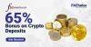 65% Bonus on Crypto Deposits FXChoice