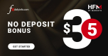 $35 HotForex (HFM) No Deposit Bonus