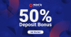 50% Forex Deposit Bonus from Moneta Markets