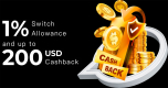 Get Up to $200 Cashback Reward with STARTRADER