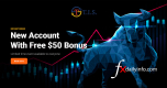 TIS Forex 50 USD Welcome Signup Bonus