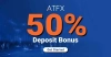 ATFX is giving Trade the opportunity to receive 50% Bonus